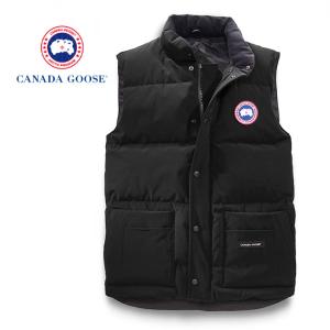 CANADA GOOSE カナダグース Freestyle Vest スタンドカラー ダウンベスト 4154M 黒 インナーダウン メンズ｜golden-state