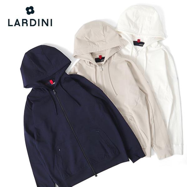 LARDINI ラルディーニ EAZY WEAR イージーウェア ストレッチジャージー フルジップ ...