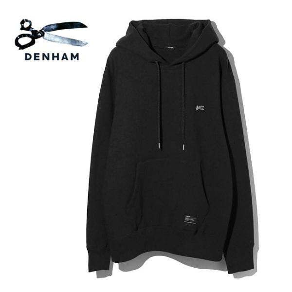 [TIME SALE] DENHAM デンハム LOOP HOODY シザーロゴ刺繍 プルオーバー ...