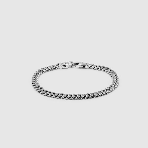 TOMWOOD トムウッド チェーン ブレスレット シルバー Curb Bracelet L