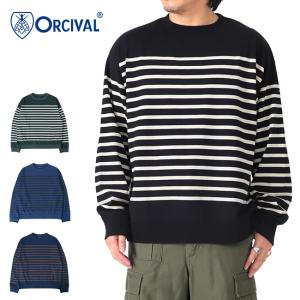 ORCIVAL オーシバル クルーネック ロングスリーブプルオーバー #B473