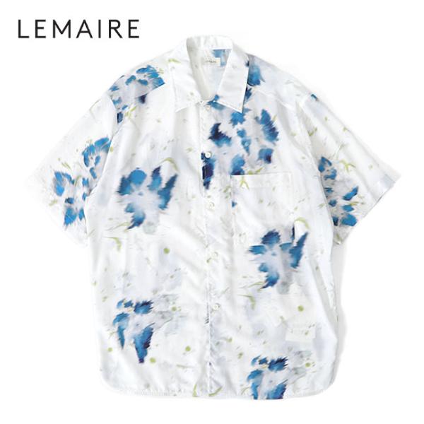 LEMAIRE ルメール オーバーサイズ ビスコース サマーシャツ SH1101 LF1271 花柄...