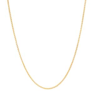 TOMWOOD トムウッド Box Chain Gold 16inch ボックスチェーン