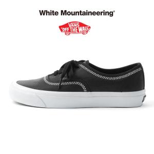 White Mountaineering × VANS コラボ AUTHENTIC 44 DX オーセンティック レザー スニーカー WM2371814 シューズ メンズ レディース｜golden-state