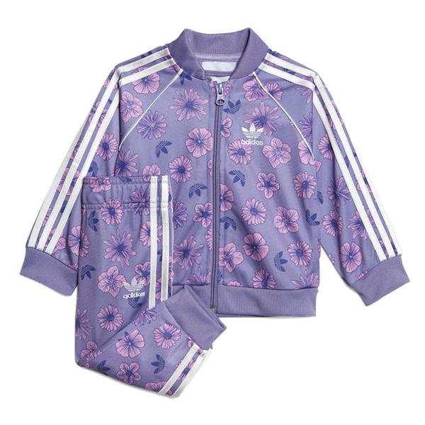 adidas アディダスオリジナルス 花柄 スーパースター トラックトップ&amp;パンツ ジャージ セット...