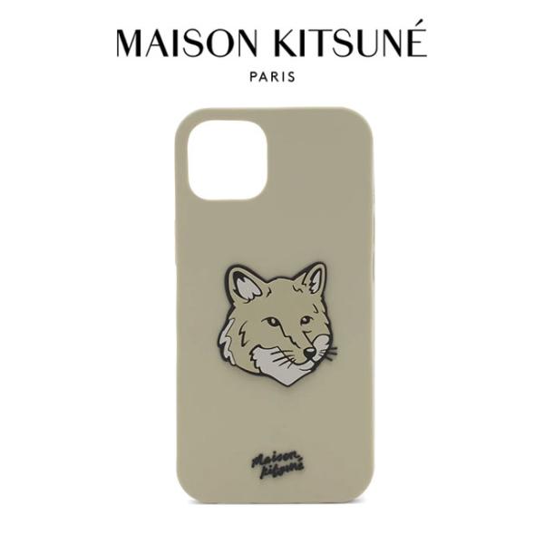 Maison Kitsune メゾンキツネ フォックスヘッド シリコン アイフォンケース LM056...