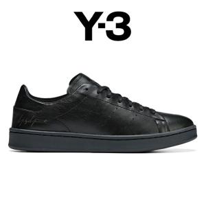 Y-3 ワイスリー STAN SMITH スタンスミス ブラック レザースニーカー IG4036 黒 シューズ メンズ レディース｜golden-state