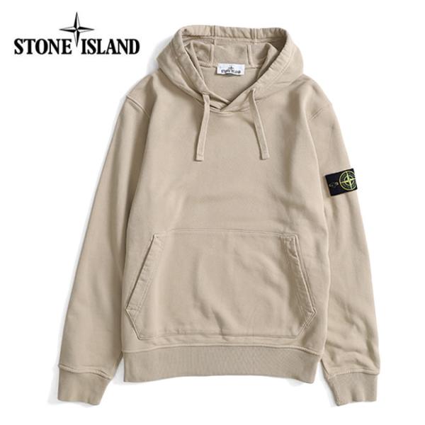 Stone Island ストーンアイランド ガーメントダイ プルオーバー スウェットパーカー 61...