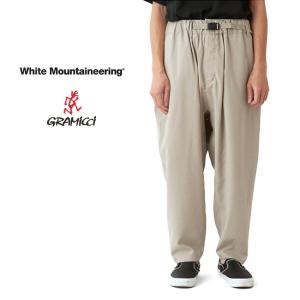 White Mountaineering × GRAMICCI ホワイトマウンテニアリング グラミチ サルエルパンツ WM2471417 コラボ ワイドーパンツ メンズ｜Golden State