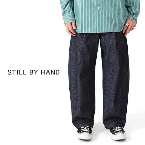 Still By Hand スティルバイハンド セルビッチ ジーンズ DN01253 ジーパン 耳 ...