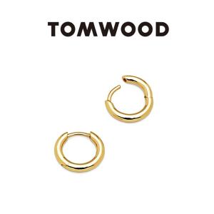 トムウッド　classic hoop large gold ピアス　金 TOMWOOD】Classic Hoop Large クラシックフープ ラージ ゴールドピアス