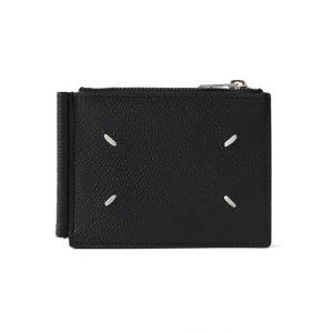 Maison Margiela メゾンマルジェラ グレインレザー マネークリップ付き