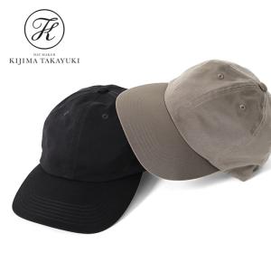 KIJIMA TAKAYUKI キャップ 帽子 ELASTIC BACK 6PANEL CAP メンズ