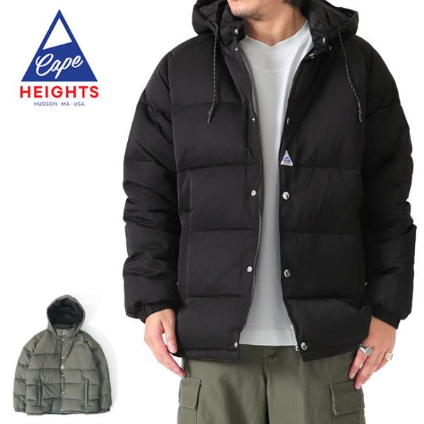 Cape Heights ケープハイツ NEW LUTAK ニュー ルタック フード付き ダウンジャ...