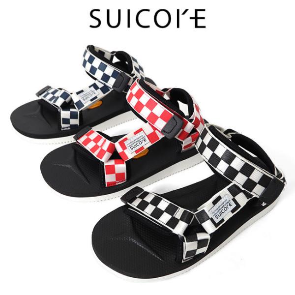 SUICOKE スイコック チェッカーフラッグ スポーツサンダル OG-022V2chk / DEP...