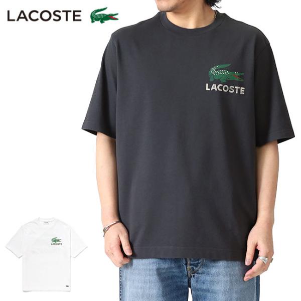[TIME SALE] LACOSTE ラコステ ビンテージロゴ Tシャツ TH9425 半袖Tシャ...