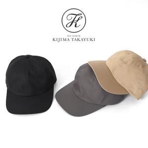 KIJIMA TAKAYUKI / キジマ タカユキ : COWHIDE 6PANEL CAP KIJIMA TAKAYUKI / キジマ タカユキ : COWHIDE 6PANEL CAP