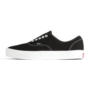 [SALE] VANS バンズ Authentic gore オーセンティック ゴア スリッポン スニーカー 黒 メンズ レディース