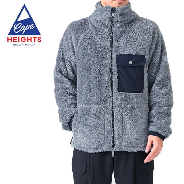 [SALE] Cape Heights ケープハイツ RIVAS スタンドカラー シェルパ ボアフリ...