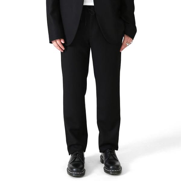 Maison Margiela メゾンマルジェラ バージンウール ドローストリング ウールトラウザー...