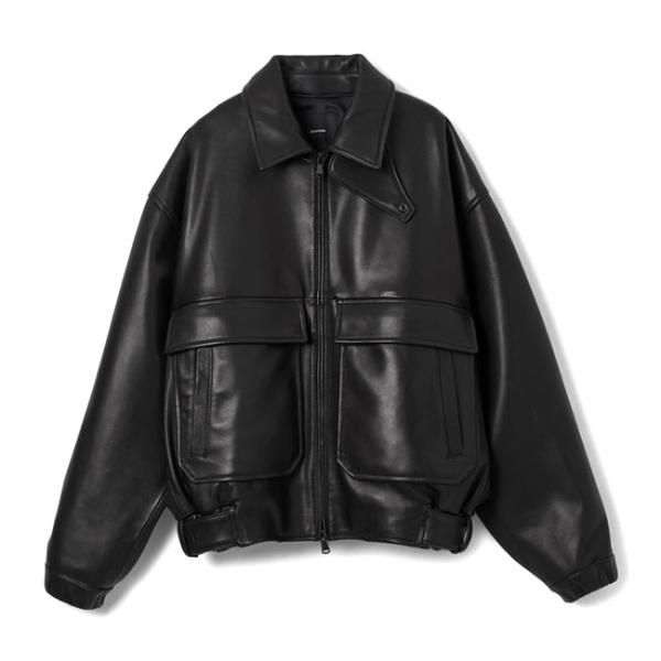 [SALE] 08sircus ゼロエイトサーカス シープレザー ショート レザージャケット S25...