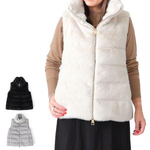 HERNO（ヘルノ） ファーベスト Resort Fur Long Vest リゾート