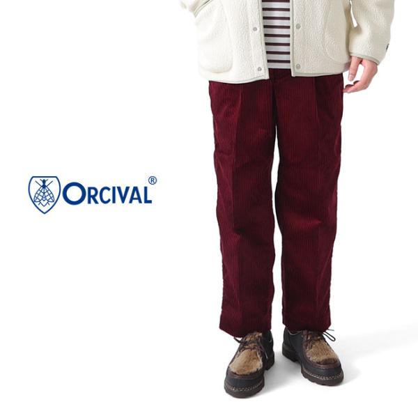 [TIME SALE] ORCIVAL オーシバル クロップド コーデュロイパンツ RC-2622 ...