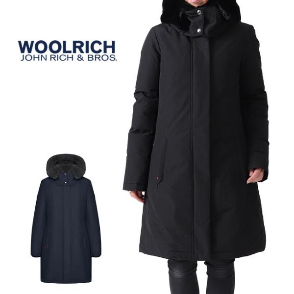 Woolrich ウールリッチ ファー付き ボウブリッジコートダウンコート  WWCPS2807 ロ...