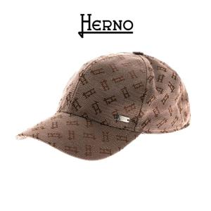 HERNO ヘルノ モノグラム キャップ ER00025U12605 帽子 撥水 メンズ レディース｜golden-state