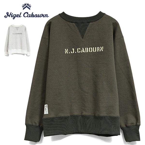 Nigel Cabourn ナイジェルケーボン 50s ヴィンテージ ロゴスウェット 8051002...