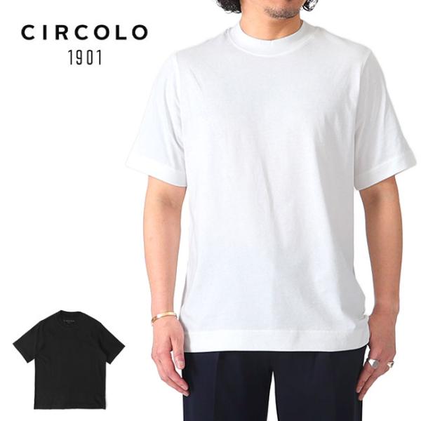 CIRCOLO 1901 チルコロ 1901 Tシャツ コットンジャージー ガーメントダイ Tシャツ...