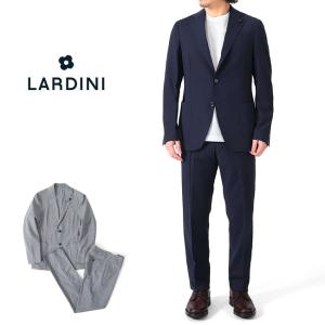 LARDINI ラルディーニ EASYWEAR トロピカルウール セットアップスーツ 8143AQ702 トラベルスーツ メンズ｜golden-state