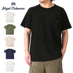 Nigel Cabourn ナイジェルケーボン 胸ポケット ベーシックTシャツ 21020 半袖Tシャツ メンズ｜Golden State