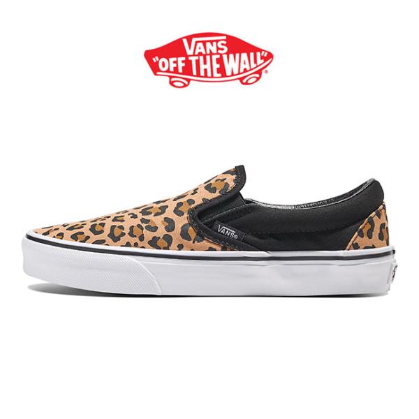 [予約商品] VANS バンズ Classic Slip-On スリッポン ヒョウ柄 スニーカー レ...