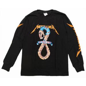 slipknot スリップノット バンド 長袖シャツ ワークシャツ 開襟シャツ Slipknot スリップノット Tシャツ 長袖 ロンT 両面 袖プリ