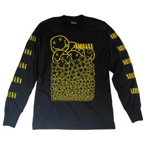 NIRVANA ニルヴァーナ　カートコバーン　ロンT tシャツ Tシャツ メンズ ロンT 長袖 ブランド Uネック COBAIN カート・コバーン