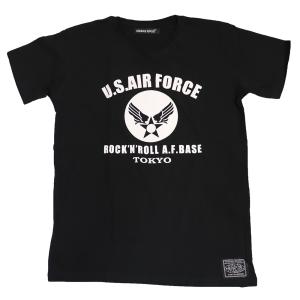 U.Ｓ．ＡＩＲ　ＦＯＲＣＥ　KADENA OKINAWA 嘉手納基地　Ｔシャツ 沖縄 Tシャツ ミリタリー 嘉手納基地 「U.S.AIR FORCE」エア