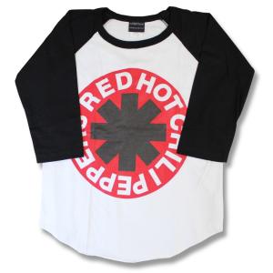 レッドホットチリペッパーズ ラグランTシャツ Red Hot Chili Peppers レッチリ レッド・ホット バンドTシャツ ロックTシャツ ベースボールシャツ 七分袖 7分袖