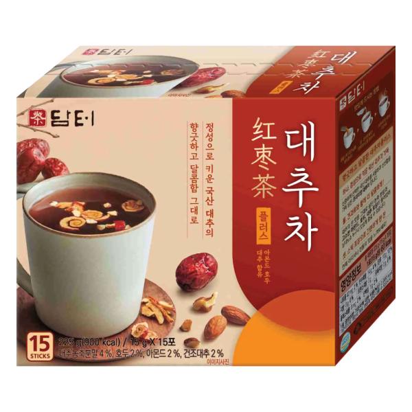 ダムト ナツメ茶 225g(15gx15包) 粉末 スティックタイプ / 韓国 なつめ 伝統茶 お茶