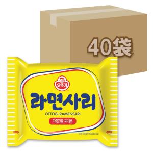 業務用　オットギ ラーメンサリ 110g×40袋１ケース   (麺のみ) 韓国食品 インスタントラーメン 韓国食材｜goldenbridge-shop