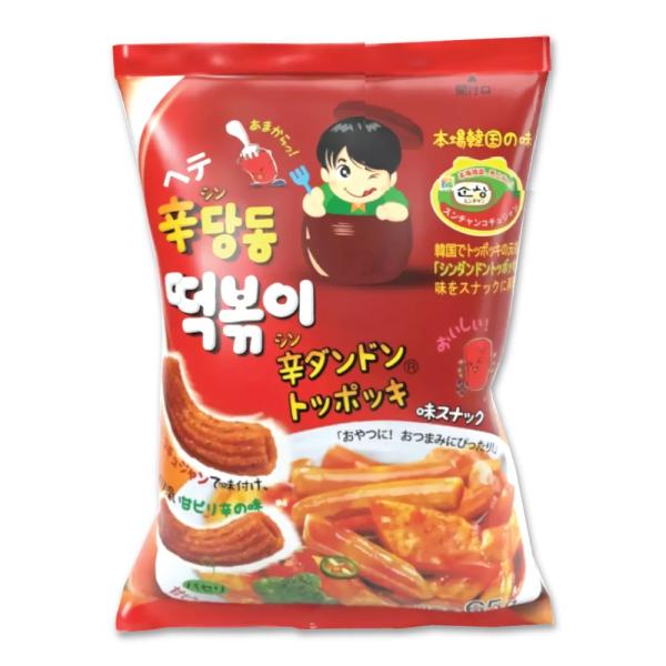 個数選択可 ヘテ 辛ダンドン トッポッキスナック 65g / 韓国お菓子 トッポキ スナック ヘテパ...