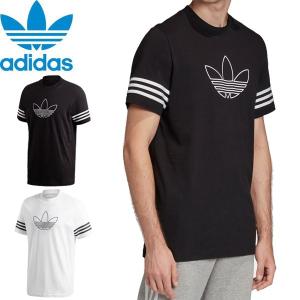 30%OFF ADIDAS ORIGINALS アディダス オリジナルス FM3897 FM3894 OUTLINE TEE アウトライン ショートスリーブ Tシャツ トレフォイル 半袖 2カラー セール