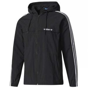 ADIDAS ORIGINALS アディダス オリジナルス 3 STRIPES WINDBREAKER スリーストライプス ウインドブレーカー メンズ レディース ブラック BR6984