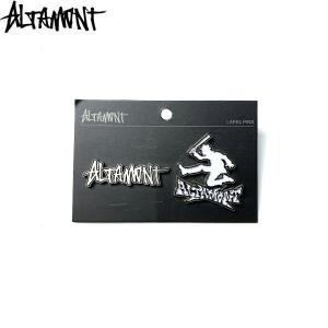 SALE 70%OFF ALTAMONT アルタモント PIN BADGE SET ピンバッジ セット ピンバッチ バッジ ピンズ メンズ レディース ホワイト セール｜goldentijuana