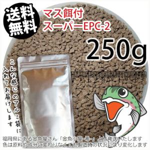 日清丸紅飼料マス稚魚スーパーEPC-2(粒径1.75〜2.28mm)250g小分け品◆アルミ◆(メール便／金魚小屋-希-福岡／3日)