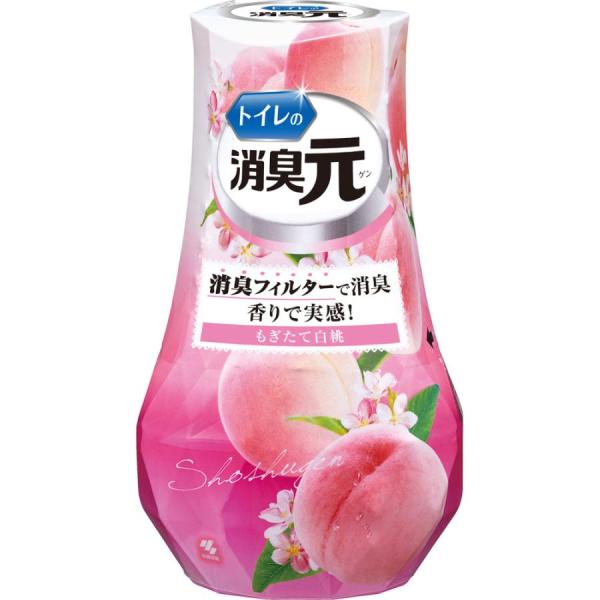 小林製薬 トイレの消臭元もぎたて白桃 ４００ｍｌ4987072029640