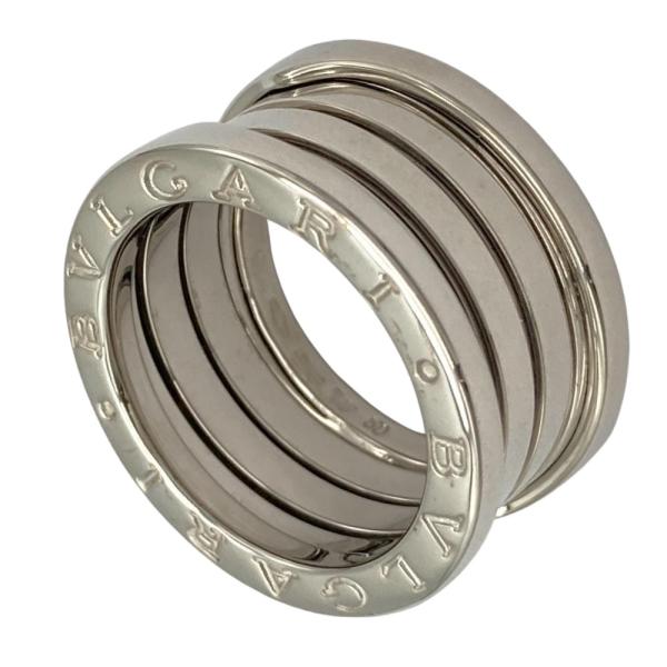 ブルガリ BVLGARI ビーゼロワン B-zero1 3バンド リング 指輪 #50 K18WG ...