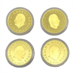 リレハンメル五輪記念 1500クローネ金貨 4...の詳細画像2