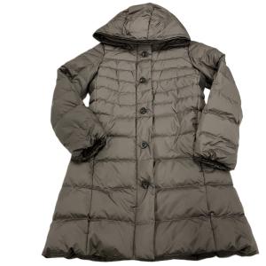 美品▲Mackintosh マッキントッシュ ロゴトグルボタン フード付き メルトン生地 ダッフルコート ネイビー 34 伊製 正規品 レディース Mackintosh（マッキントッシュ） 美品△Mackintosh ロゴトグルボタン