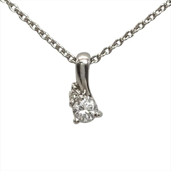 スタージュエリー STAR JEWELRY ネックレス ダイヤモンド 0.07ct Pt950 2....